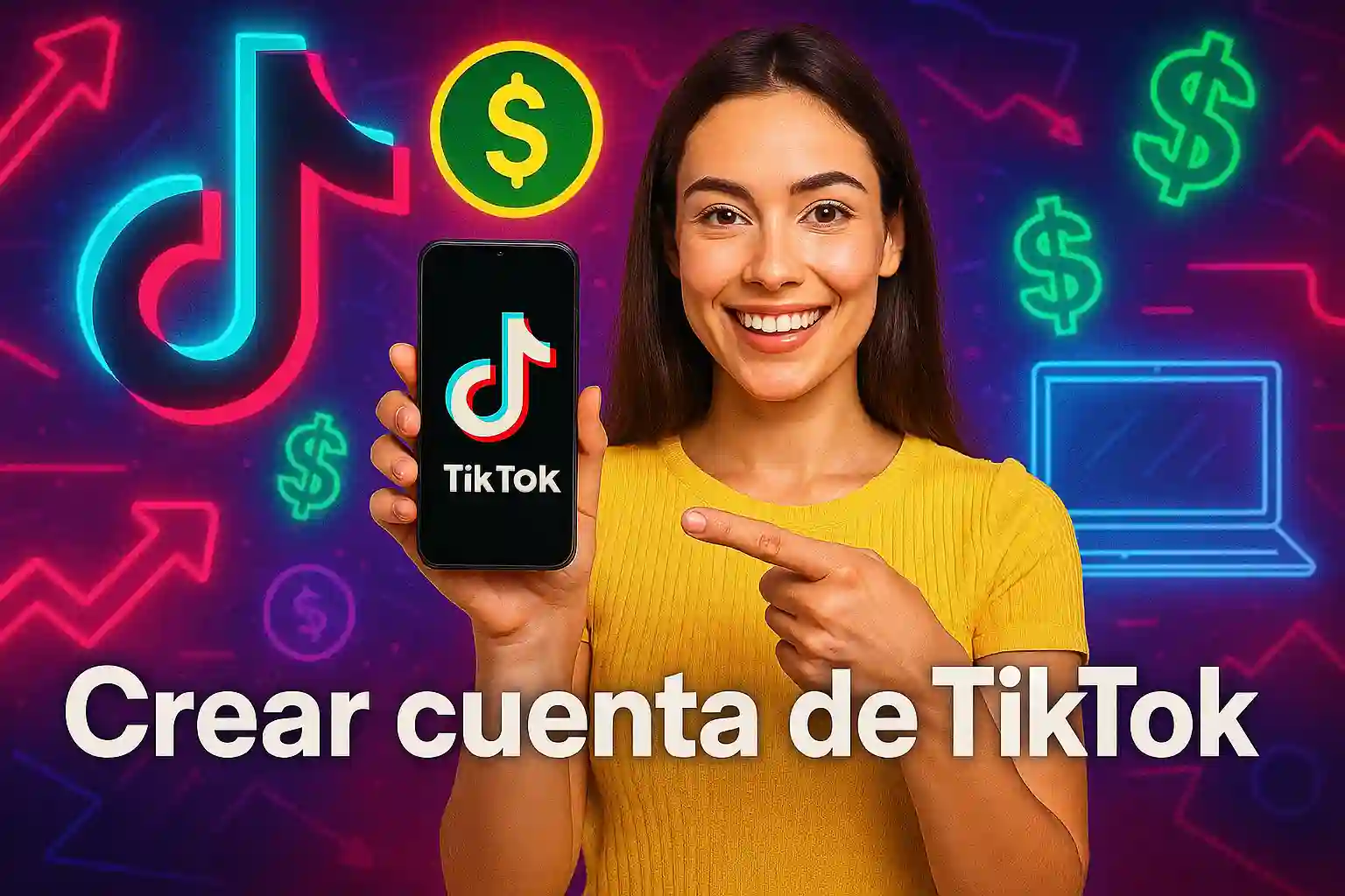 Crear Cuenta de TikTok para Ganar Dinero: domina la configuración