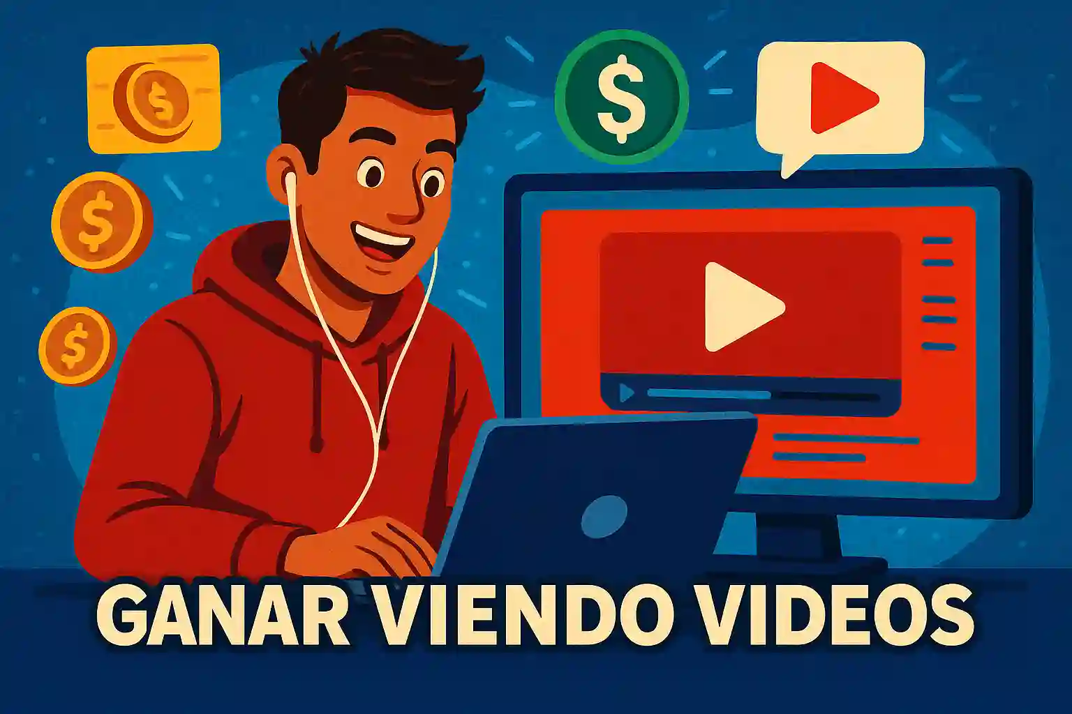 Ganar Viendo Videos en Línea: plataformas web que funcionan