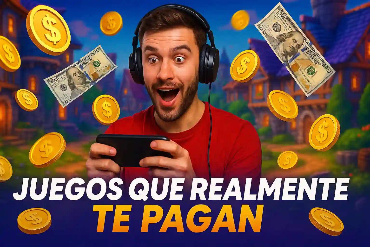 Juegos que Realmente te Pagan por Jugar