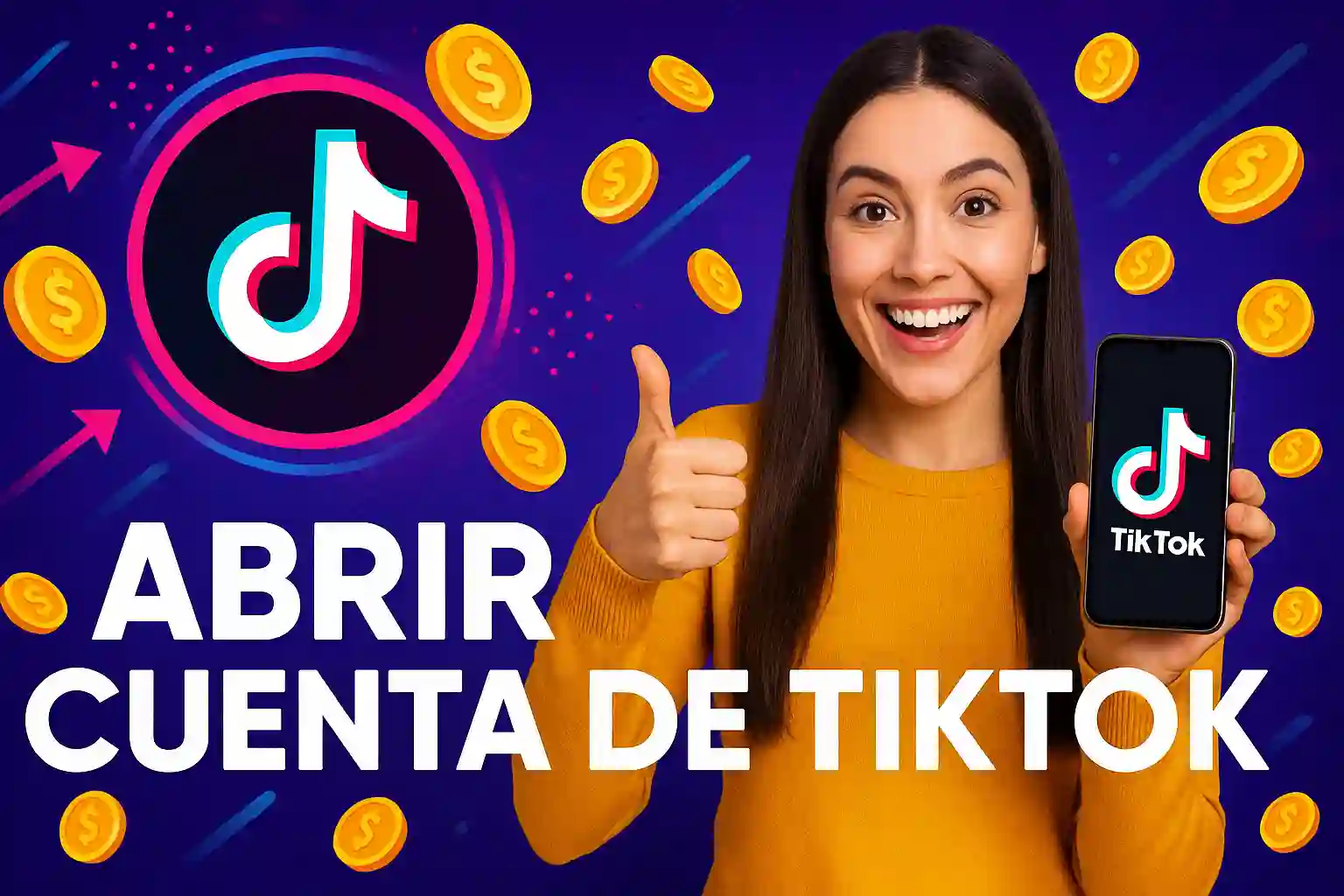 Cómo Abrir Una Cuenta De TikTok Para Ganar Dinero