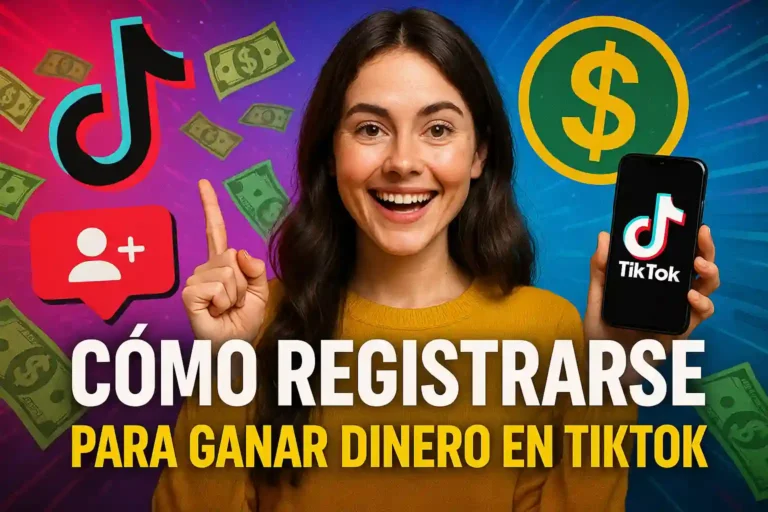 Cómo Registrarse para Ganar Dinero en TikTok