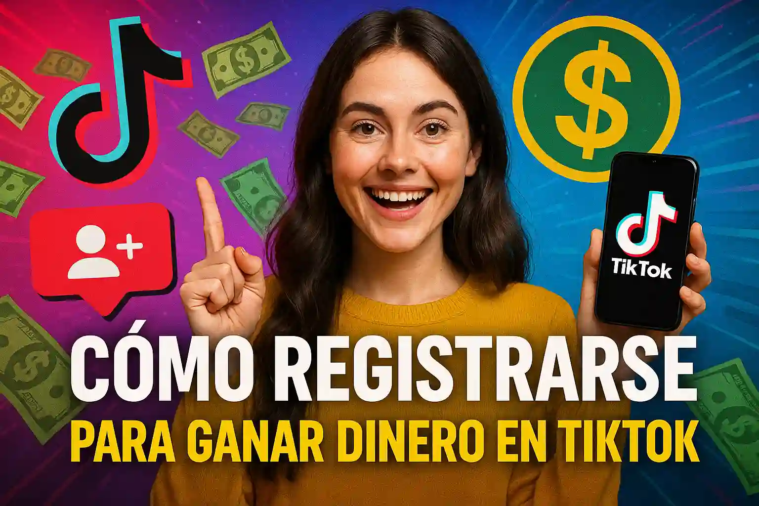 Cómo Registrarse para Ganar Dinero en TikTok: guía definitiva
