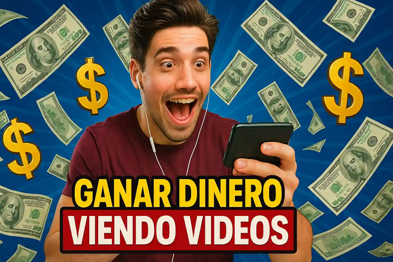 Ganar Dinero en Efectivo Viendo Videos: aplicaciones que depositan