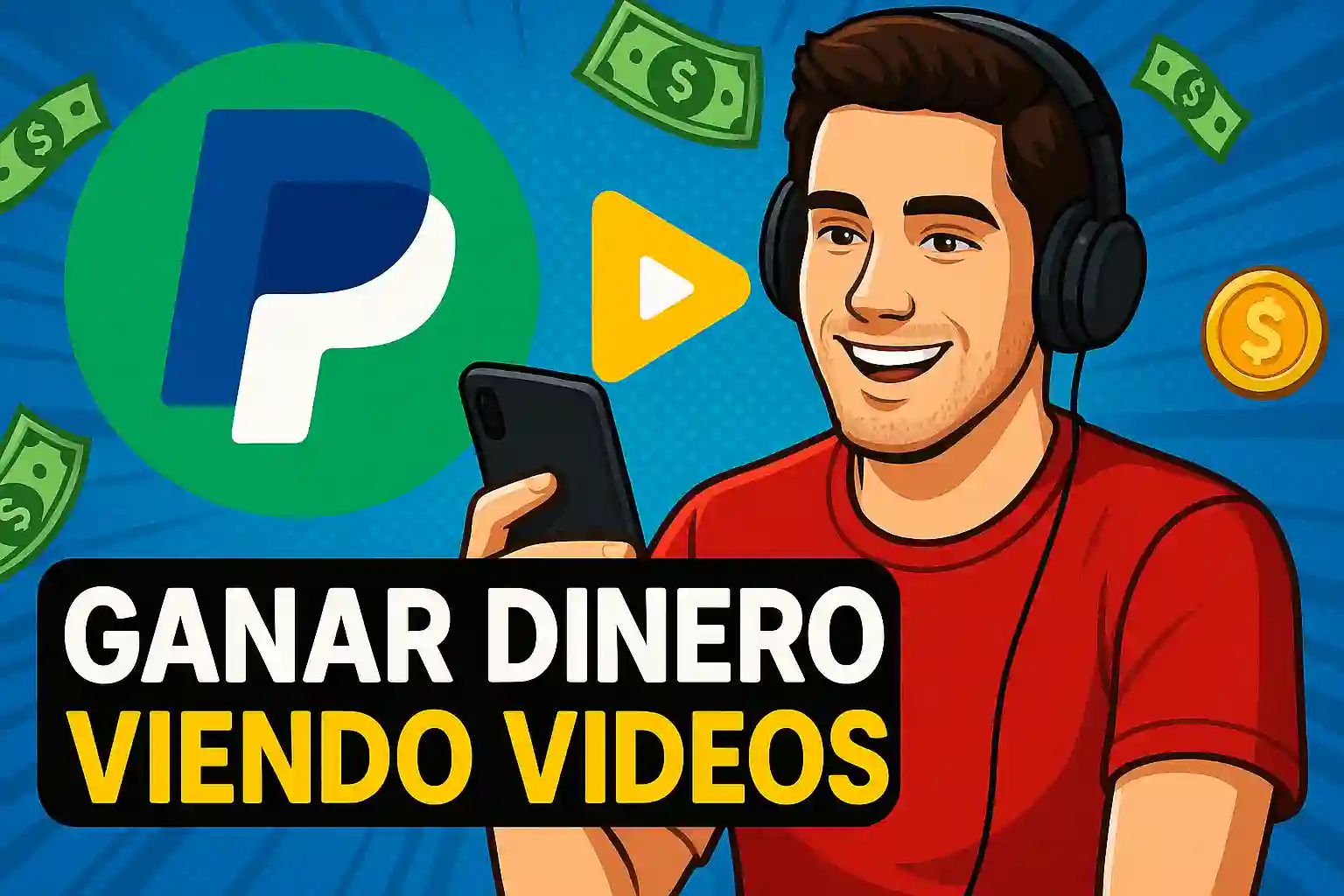 Ganar Dinero Por PayPal Viendo Videos