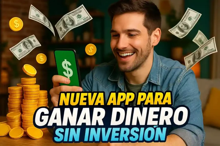 Nueva App para Ganar Dinero Sin Inversión