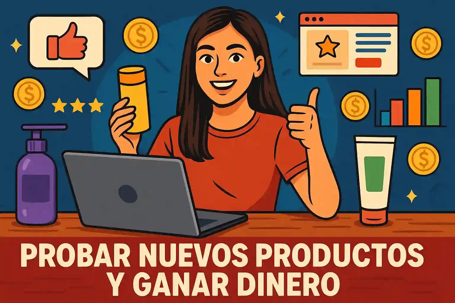 Probar Nuevos Productos y Ganar Dinero: sitios especializados