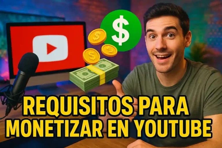 Requisitos para Monetizar en YouTube