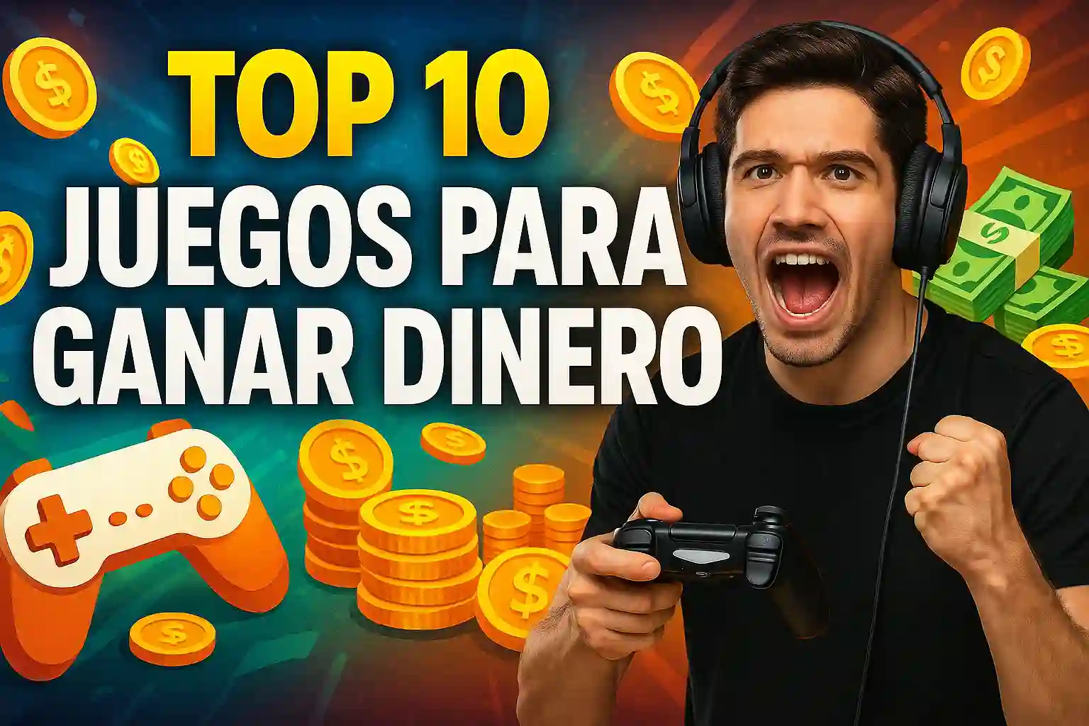 Top 10 Juegos para Ganar Dinero: clasificación definitiva